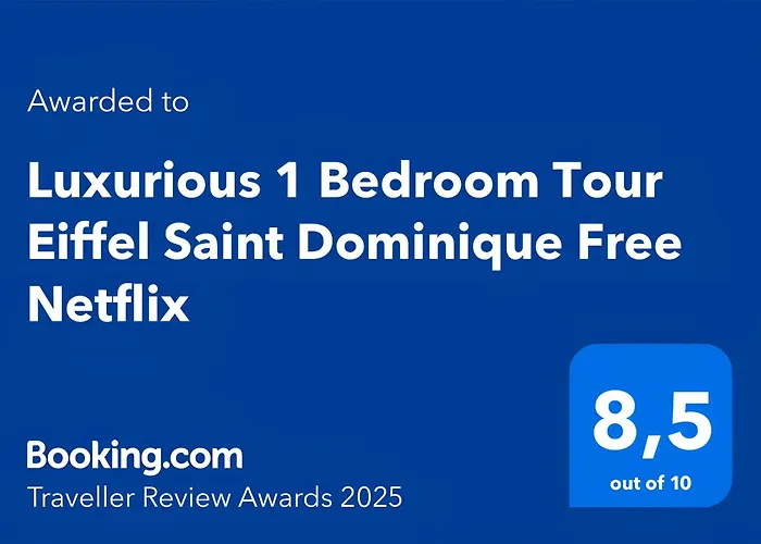 Luxurious 1 Bedroom Tour Eiffel Saint Dominique Free Netflix